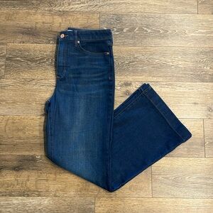 Lauren Conrad Blue Jeans Super High Rise Flare 12S 12 Short Petite